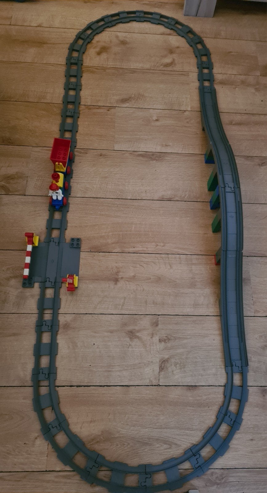 Grote partij LEGO Duplo met treinbaan en veel extra's, Gebruikt, Ophalen of Verzenden, Duplo, Complete set