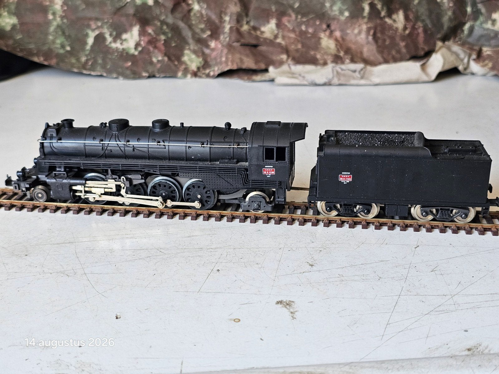 Lima H0 SNCF Stoomlocomotief 141 R1238, Ophalen of Verzenden, Zo goed als nieuw, Lima, Gelijkstroom