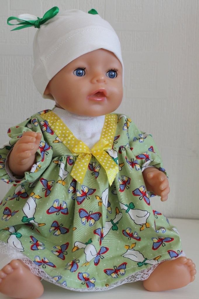 poppenkleertjes past baby born van 43 cm  no 43, Ophalen of Verzenden, Nieuw, Babypop