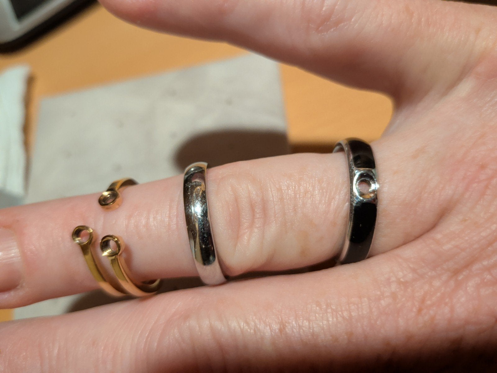 Melano Ringen - 60 cm Twisted, Sieraden, Tassen en Uiterlijk, Overige kleuren, 20 of groter, IJzer of Staal, Ophalen of Verzenden