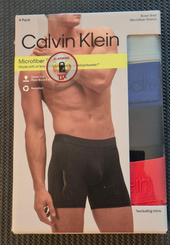 Calvin Klein 4-pack microfiber boxer shorts maat M, Kleding | Heren, Ondergoed, Verzenden, Meerkleurig, Levi’s, Boxer