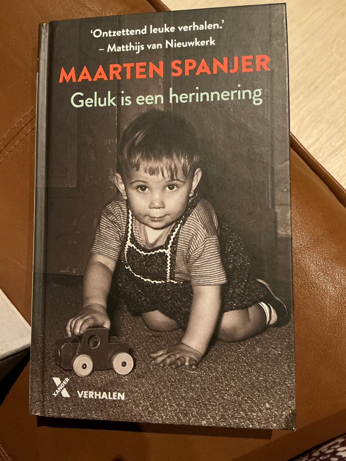 MAARTEN SPANJER.  GELUK IS EEN HERINNERING, Ophalen of Verzenden, Gelezen