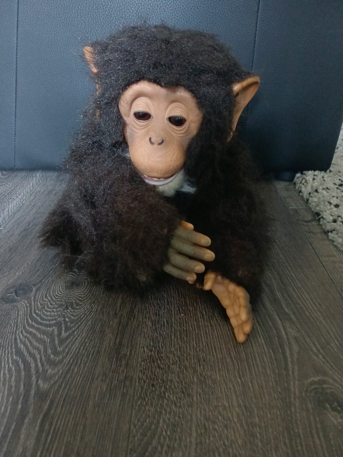 FurReal Friends Cuddle Chimp Aap - Hasbro 2005, Ophalen of Verzenden, Gebruikt, Jongen of Meisje