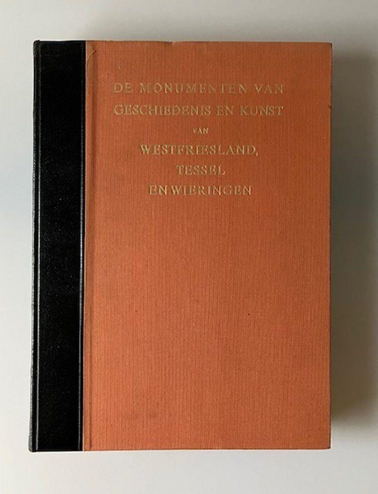 Monumenten geschiedenis Westfriesland Tessel en Wieringen, Boeken, 20e eeuw of later, Herma M. van den Berg, Ophalen of Verzenden