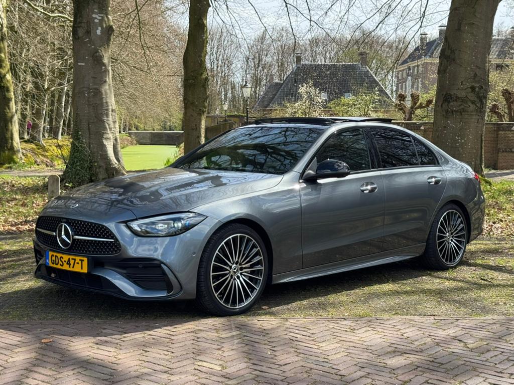 Mercedes-Benz C-Klasse C180 | Burmester | Certified Garantie, Auto's, Automaat, 1800 kg, 4 cilinders, 170 pk