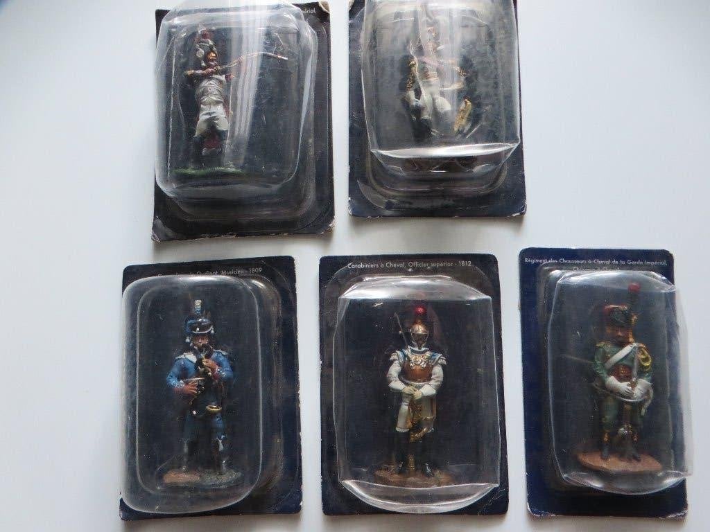 Tinnen soldaatjes Del Prado (5 stuks), Verzamelen, Verzenden, Nieuw