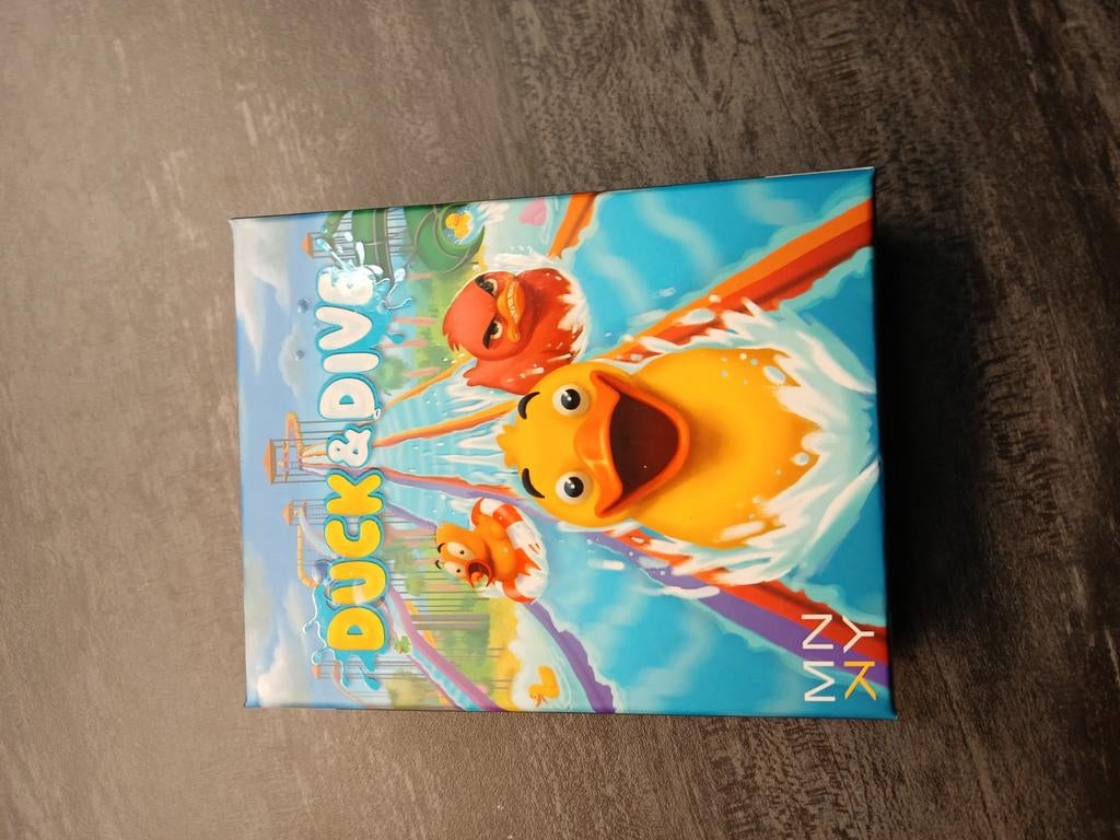 Duck & Dive spel - Leuk familiespel met badeendjes, Drie of vier spelers, Ophalen of Verzenden, Zo goed als nieuw, MNKY