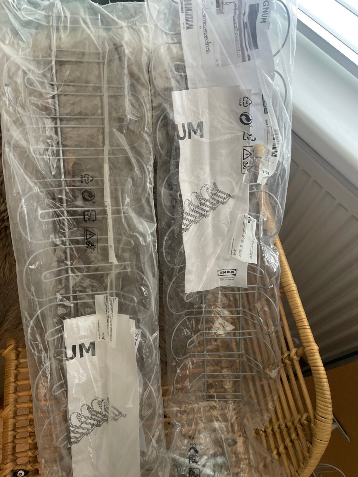 4x IKEA SIGNUM kabelgoot - 2xnieuw in verpakking, Ophalen of Verzenden, Nieuw