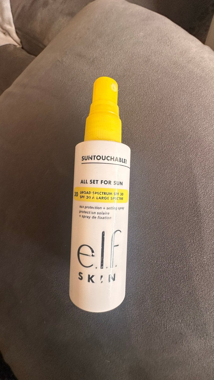 E.l.f. Skin Suntouchable! SPF 30 Setting Spray, Ophalen, Nieuw, Zonnebrand of After Sun