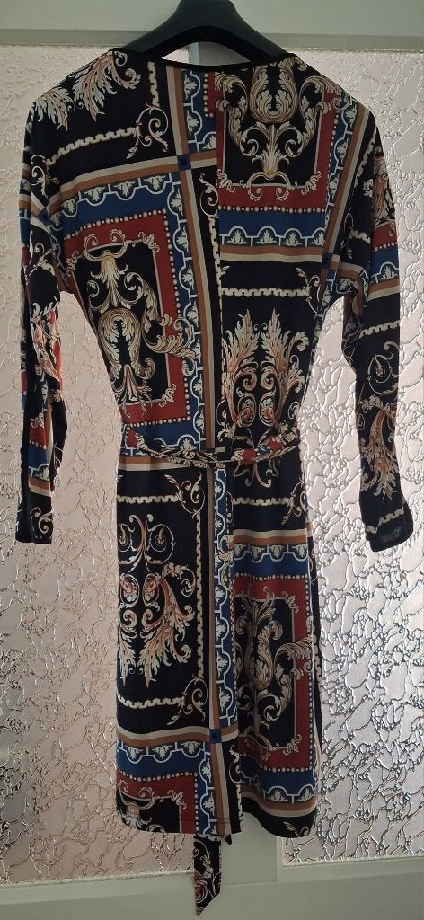 Batida dames jurk maat 2 ( = M 38) travelstof gevoerd zgan, Maat 38/40 (M), Blauw, Ophalen of Verzenden, Zo goed als nieuw