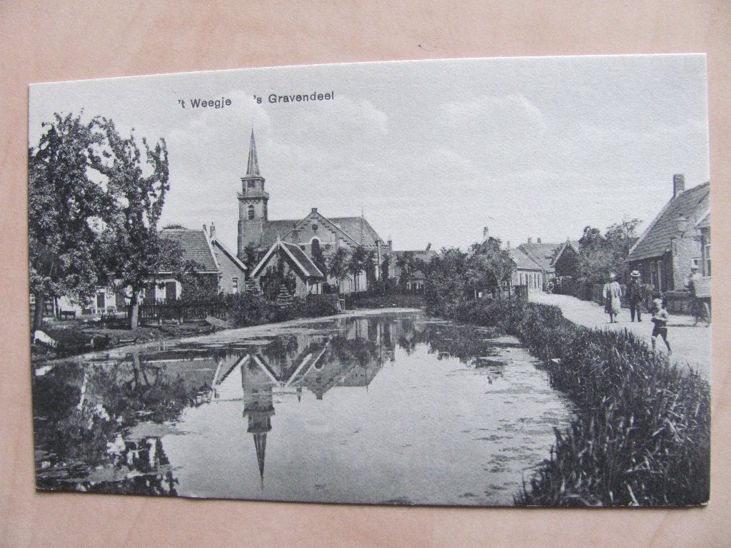 's-Gravendeel, 't Weegje, Ophalen of Verzenden, Voor 1920, Zuid-Holland