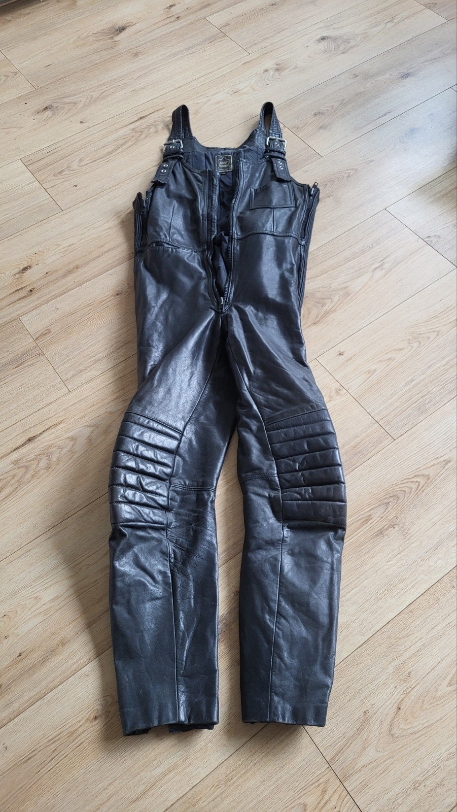 Echt leren motorbroek maat 54 zonder schade, Ophalen of Verzenden, Tweedehands, Heren, Broek | leer