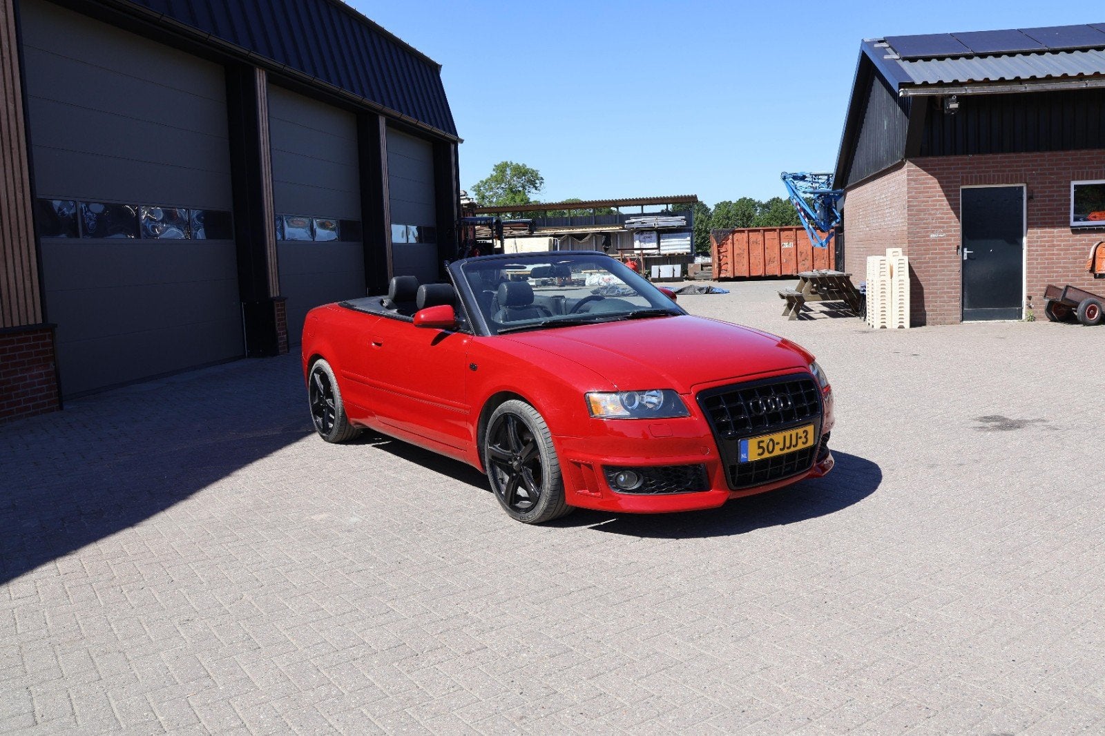 Audi A4 2003 Rood, Auto's, Audi, 1330 kg, 4 stoelen, A4, Particulier