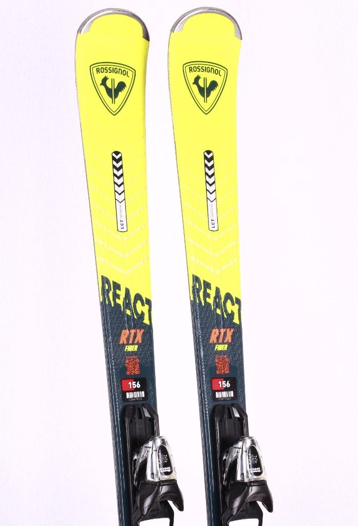135; 142; 163 cm ski's ROSSIGNOL REACT RTX FIBER 2023, grip, 160 tot 180 cm, Gebruikt, Verzenden, Rossignol