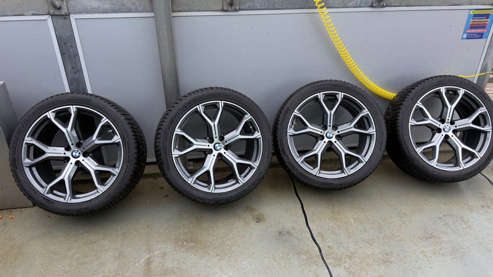 BMW X5 G05 X6 G06 Winterset 21” Breedset, Auto-onderdelen, Ophalen, Gebruikt, 275 mm, Banden en Velgen