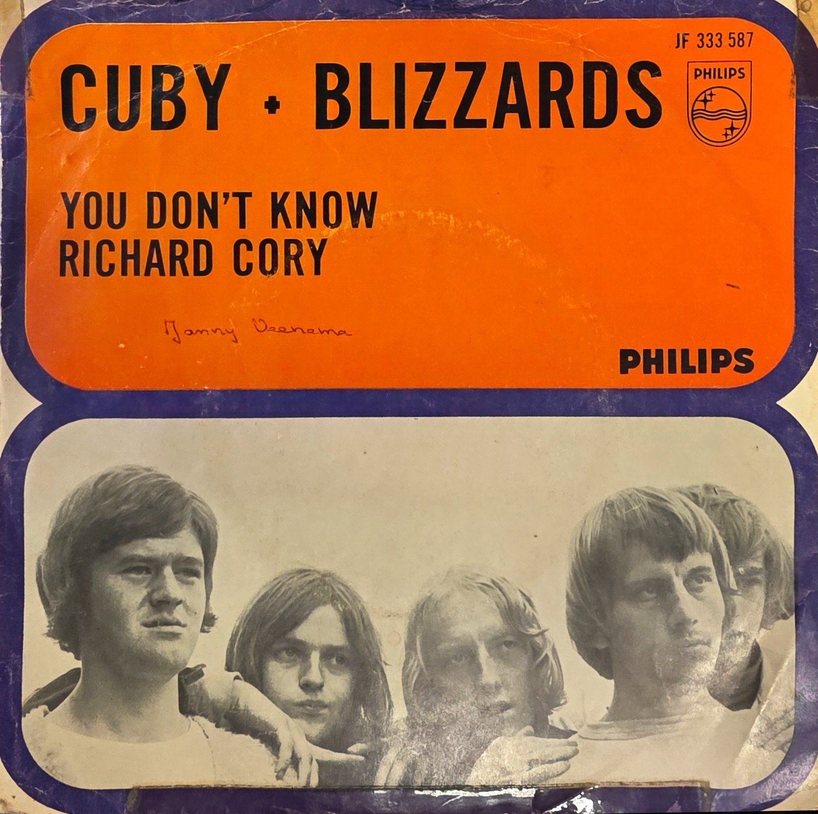 Zeldzame Cuby + Blizzards single - You Don't Know, Cd's en Dvd's, Vinyl Singles, Gebruikt, 7 inch, Ophalen of Verzenden, Rock en Metal