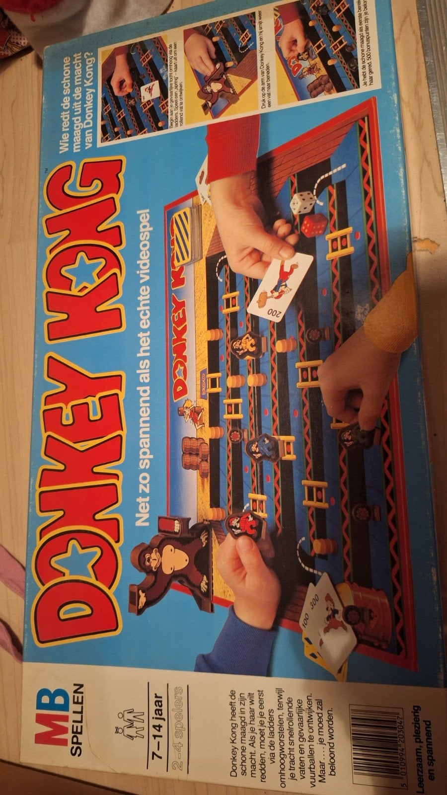 Donkey Kong Bordspel - Klassiek Spel (mist 1 oranje vat), Hobby en Vrije tijd, Een of twee spelers, Ophalen, Gebruikt