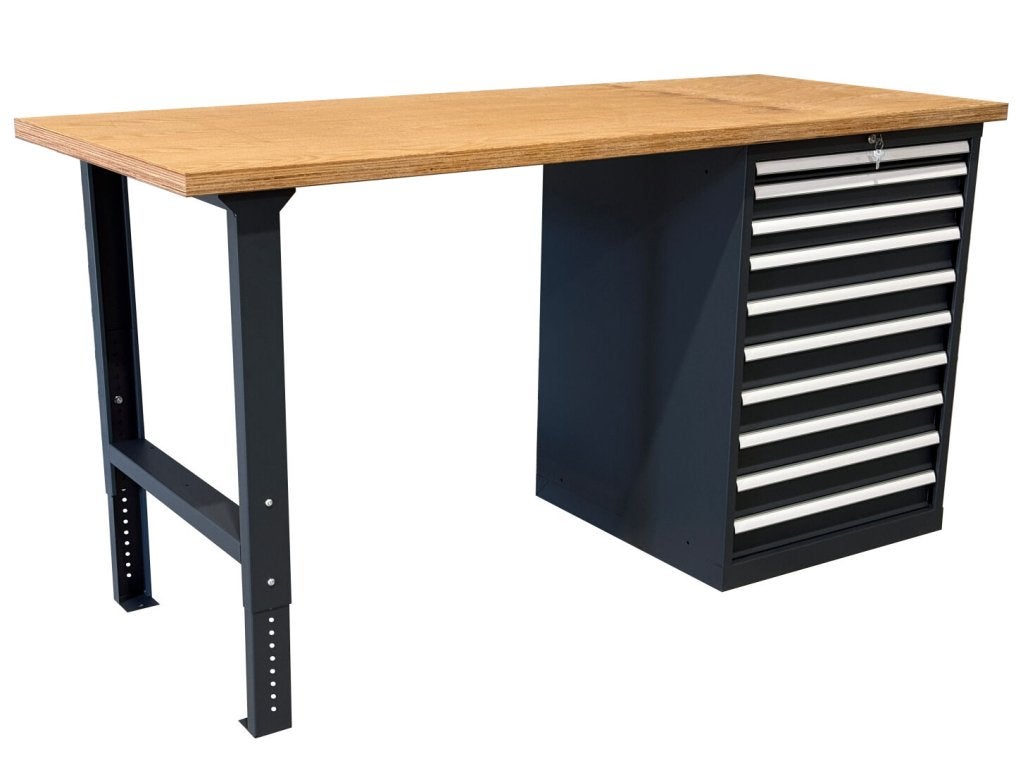 E-Tools | premium line 77779 Werkbank met Kast | B2000 x, Niet ingevuld, Niet ingevuld, Niet ingevuld