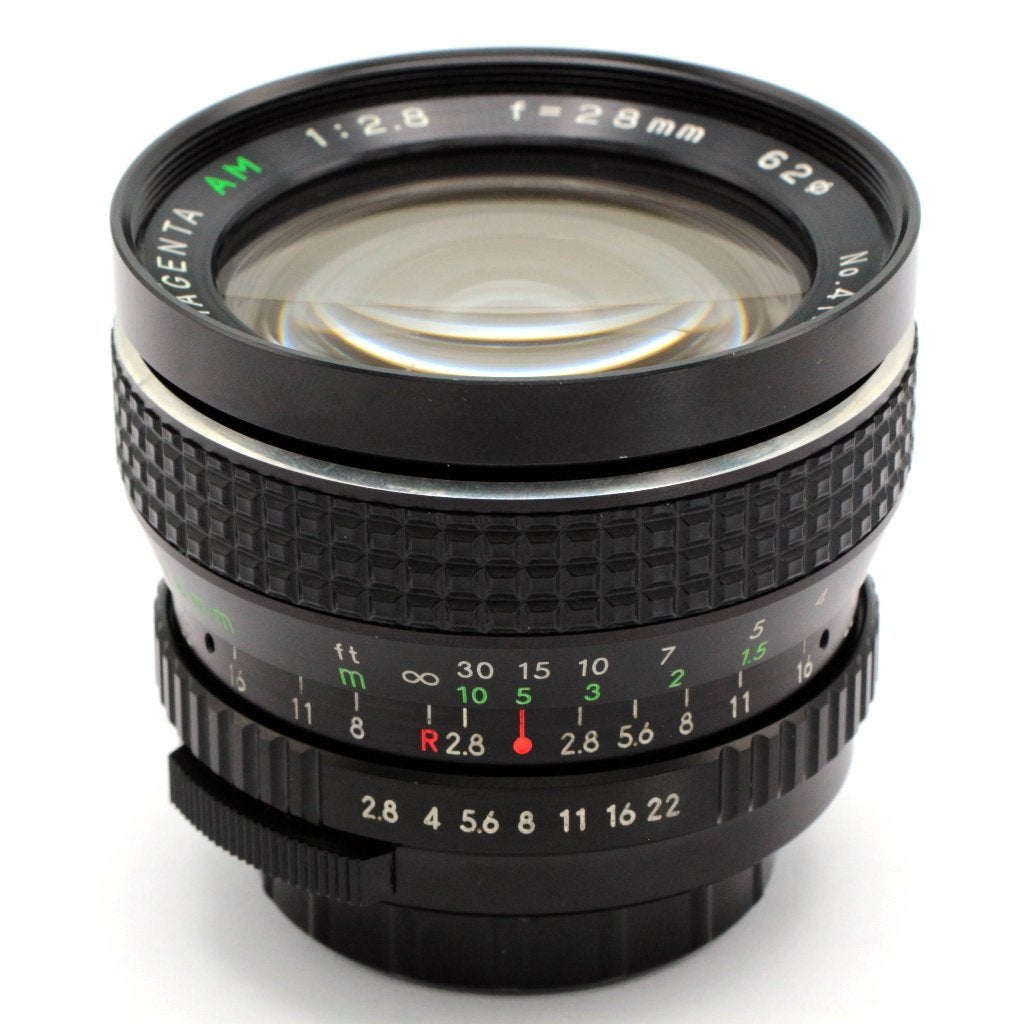 Magenta 28mm f/2.8 M42 mount, Gebruikt, Handmatige focus, 28 mm, Overige merken