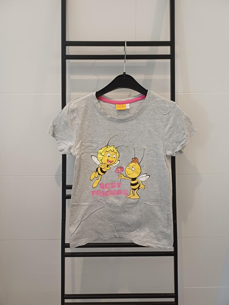 T-shirt van Maja de Bij, maat 122/128, Gebruikt, Ophalen of Verzenden, Shirt of Longsleeve, Meisje