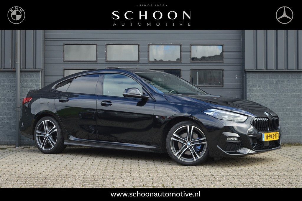BMW 2 Serie Gran Coupé 218i High Executive Edition | M-PAKK, Auto's, Gebruikt, 1350 kg, Met garantie (alle), Zwart