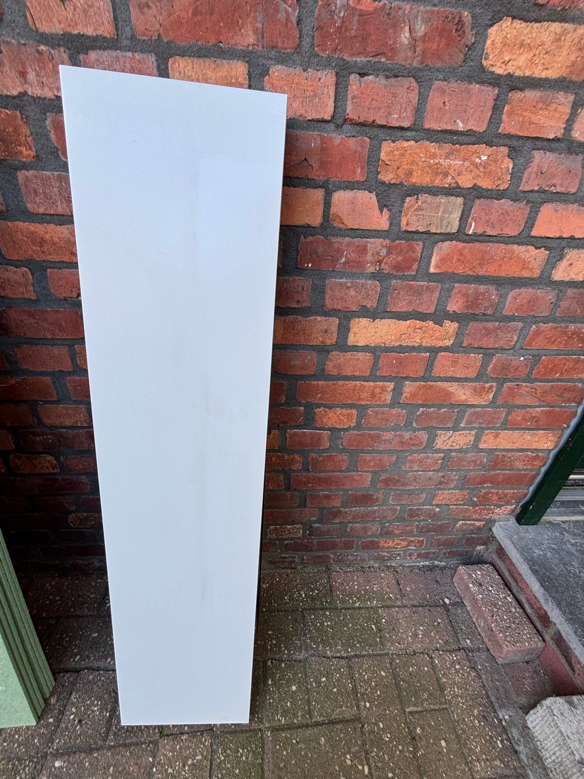 Witte IKEA Boekenplank met Ophangbeugel, Ophalen of Verzenden, Gebruikt
