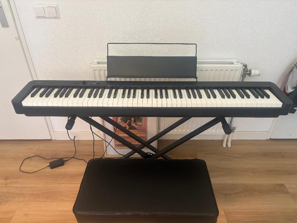 Piano Keyboard Casio CDP S100BK - digitale piano, nieuw, Ophalen, Nieuw, 61 toetsen, Casio