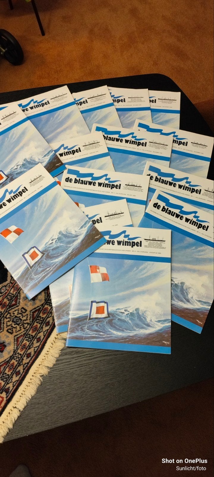 De Blauwe Wimpel - Maritiem Tijdschrift (diverse jaargangen), Boeken, Ophalen of Verzenden, Gelezen, Overige typen