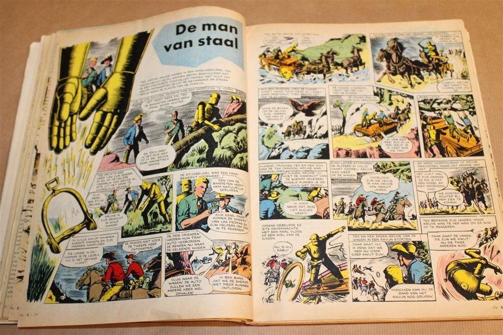 Sjors Van De Rebellenclub — Gebundelde Nrs. 6–17 [1962], Boeken, Stripboeken, Eén stripboek, Ophalen of Verzenden, Gelezen