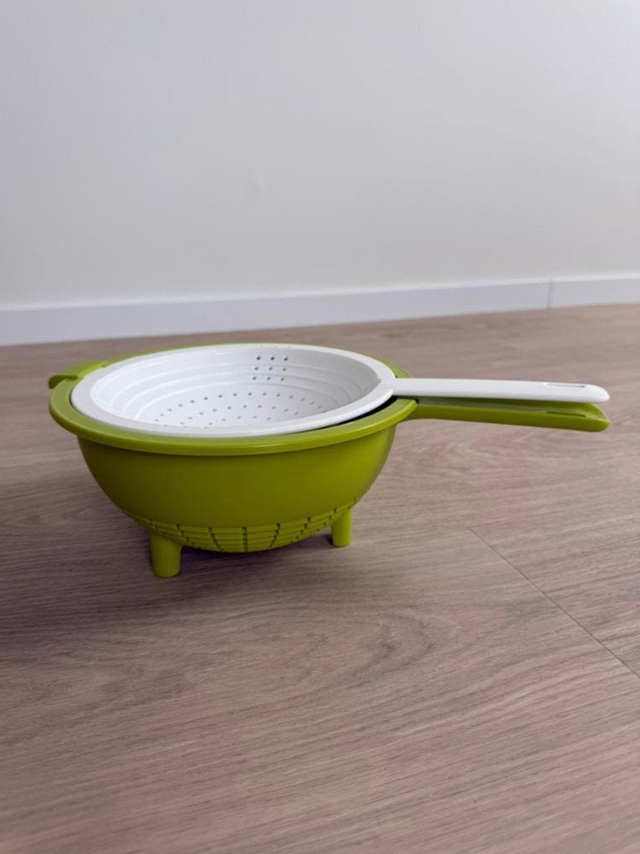 Tupperware dubbele vergiet NIEUW, Ophalen of Verzenden, Nieuw, Wit, Overige typen