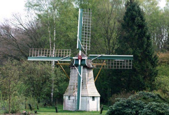 (GD430) FOTO Wapenveld molen De Wielewaal 2001, 1980 tot heden, Foto, Ophalen of Verzenden, Zo goed als nieuw