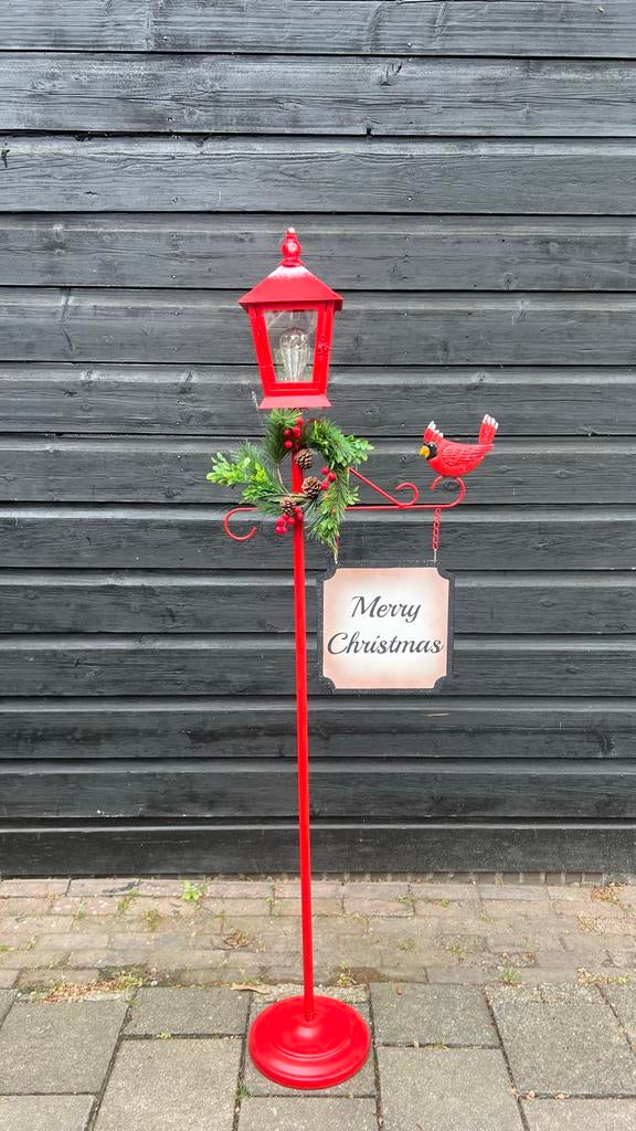 Kerst lantaarn - LED verlichting, Diversen, Kerst, Ophalen of Verzenden, Nieuw
