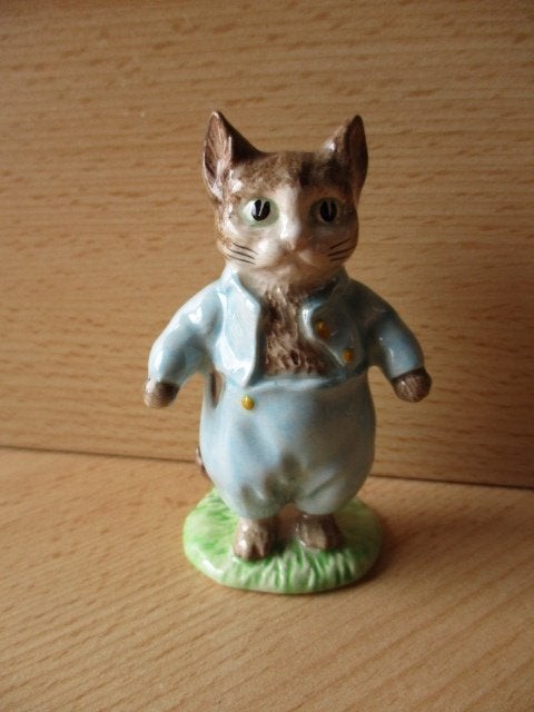 Beatrix Potter Tom Kitten beeldje  Beswick England  9cm, Ophalen of Verzenden, Zo goed als nieuw