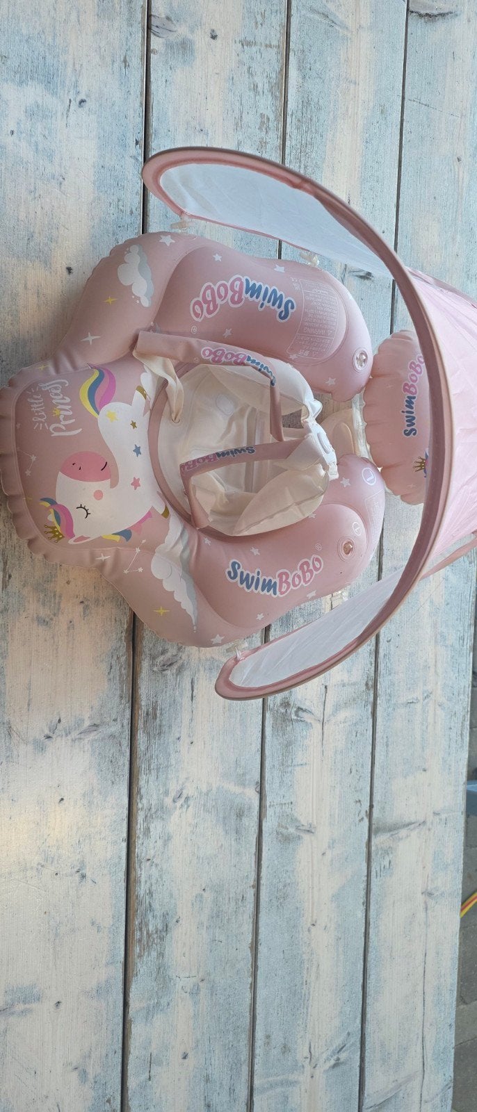 Zwemband voor baby's zo goed als nieuw met zonnenscherm, Ophalen of Verzenden, Zo goed als nieuw, Jongen of Meisje