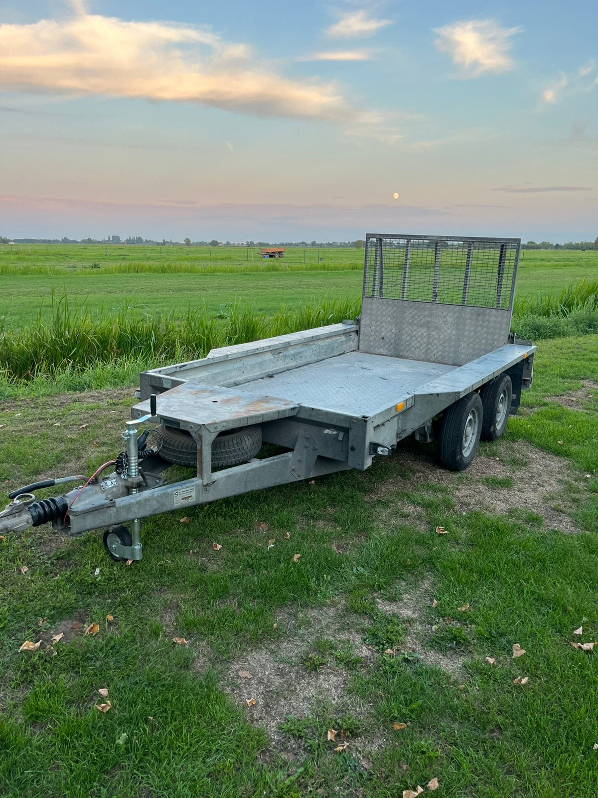 Strakke machinetransporter ifor williams GX105, Ophalen, Gebruikt