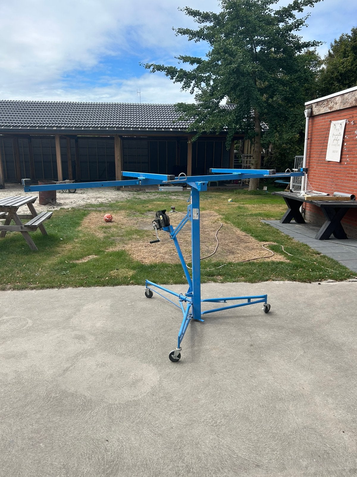 Te huur: Platenlift, Doe-het-zelf en Verbouw, Ophalen, Gebruikt