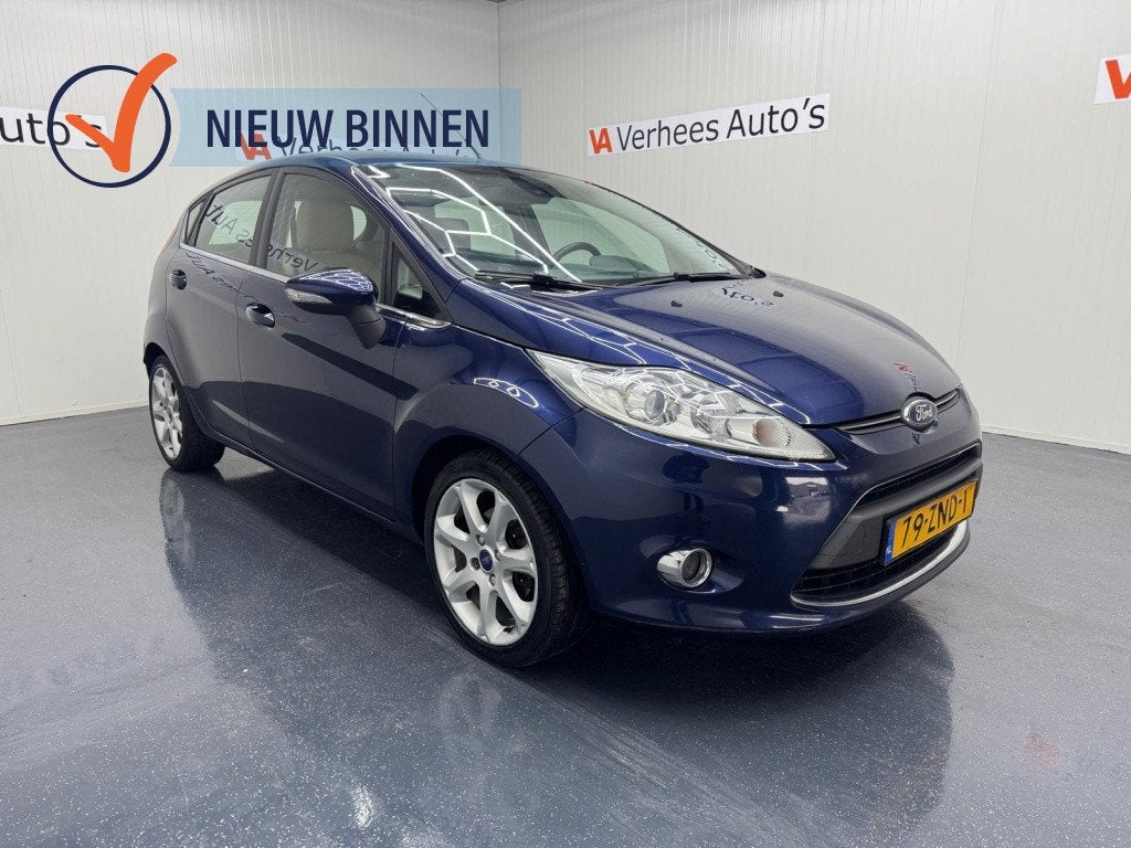 Ford Fiesta 1.25 Titanium (bj 2013), Euro 5, Bedrijf, 19 km/l, Fiësta