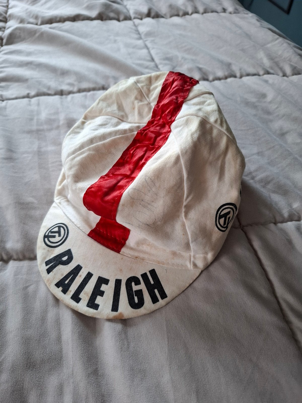 Raleigh pet met handtekening van Peter Post, Ophalen of Verzenden, Gebruikt, Overige typen