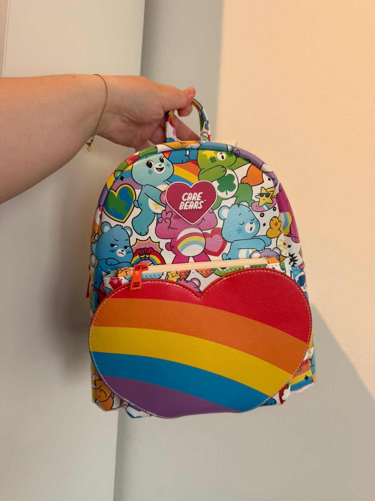 miniso carebears rugtas, Ophalen of Verzenden, Zo goed als nieuw, Overige merken