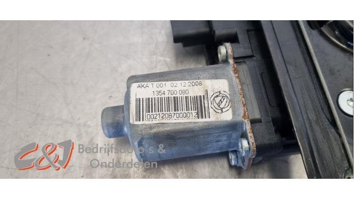 Ruitmechaniek 4Deurs rechts-voor van een Fiat Qubo, Gebruikt, -, -, Ophalen of Verzenden