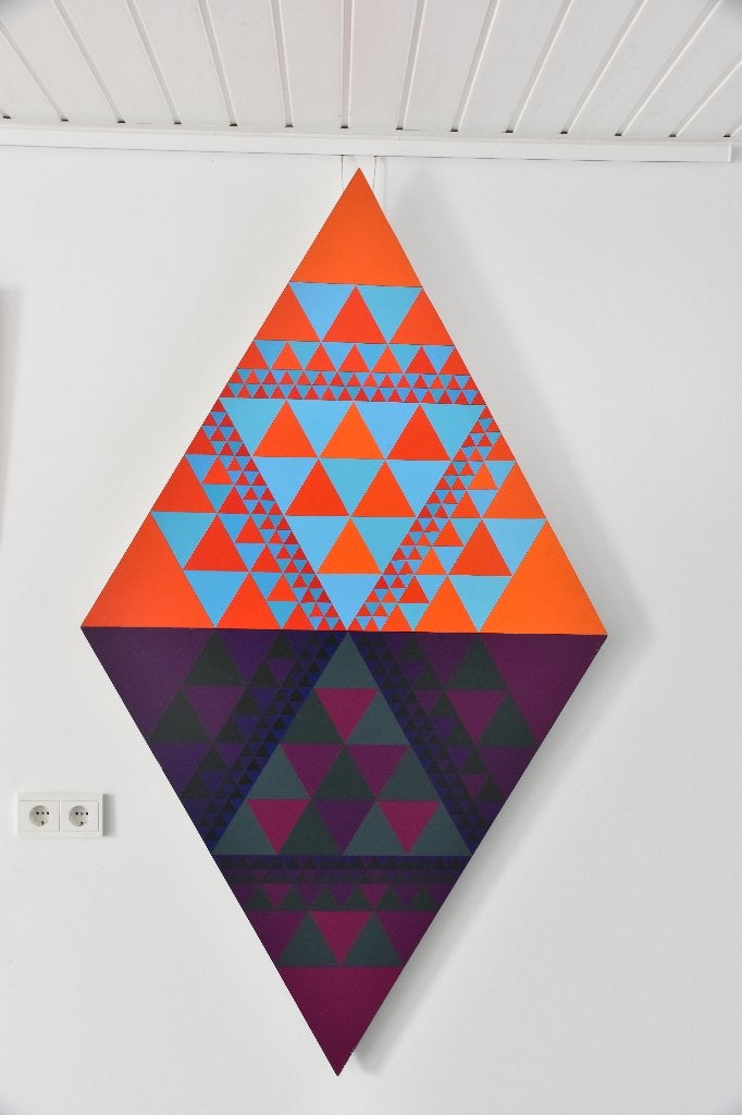 kunst, Ophalen, Handgeschilderd, Overige onderwerpen, Paneel