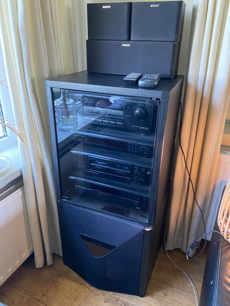 Sony stereo installatie compleet, Audio, Tv en Foto, Ophalen, Losse componenten, Zo goed als nieuw, Sony