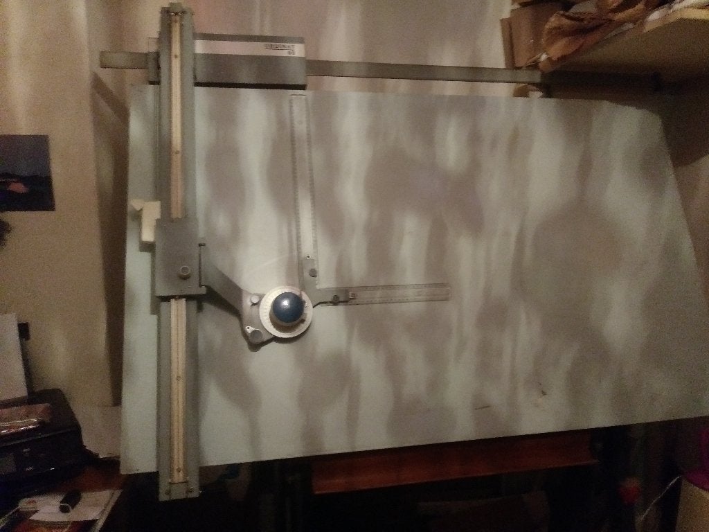 Tekentafel Ordinat, Ophalen of Verzenden, Gebruikt, 130 tot 150 cm