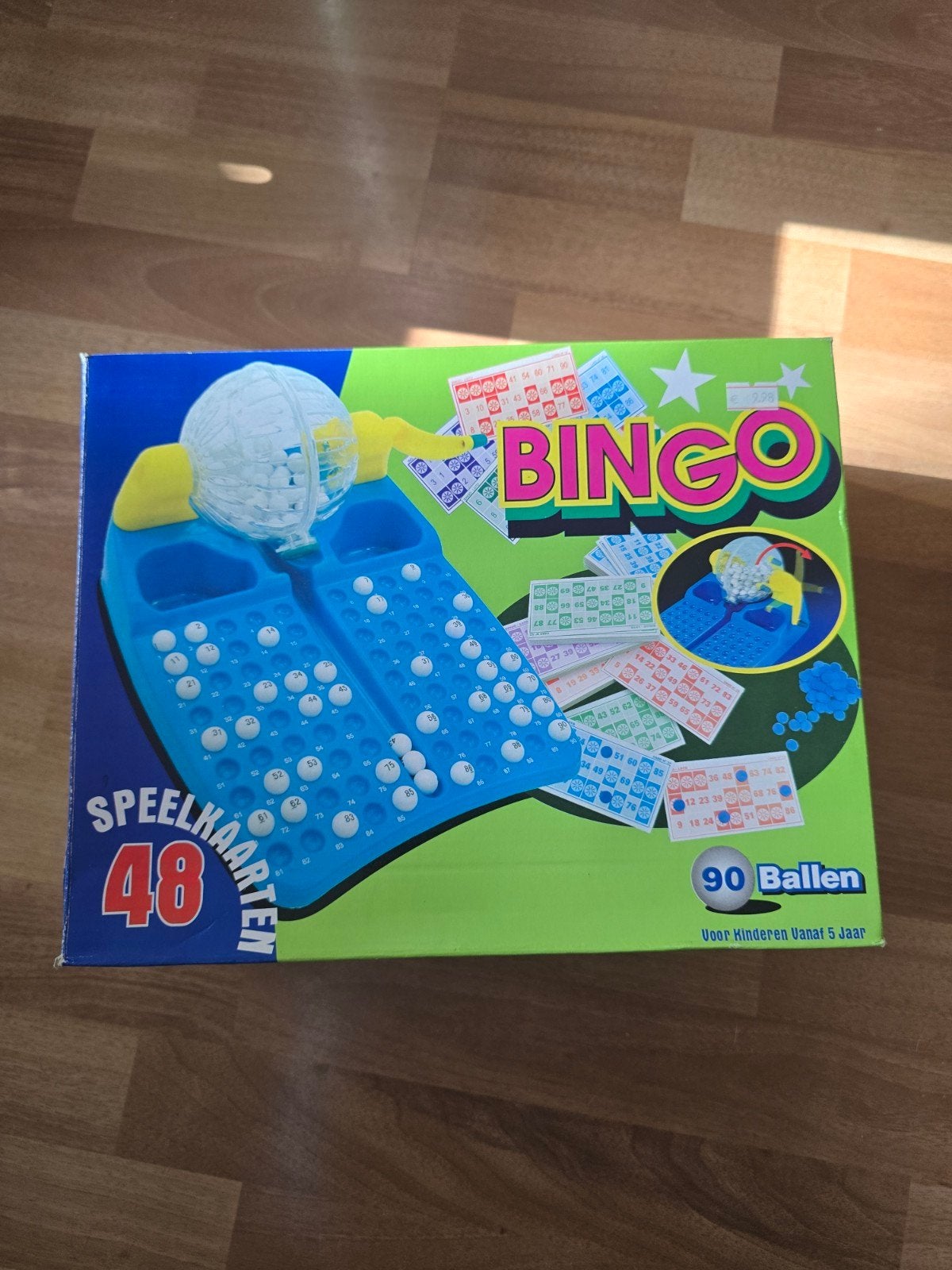 Bingospel compleet – 90 ballen – 48 speelkaarten, Ophalen of Verzenden, Gebruikt