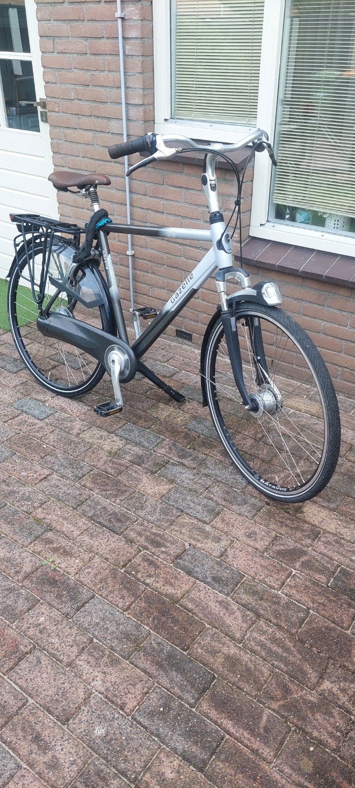 mooie jonge herenfiets GAZELLE 7 versn., Versnellingen, Ophalen of Verzenden, Zo goed als nieuw, 57 tot 61 cm