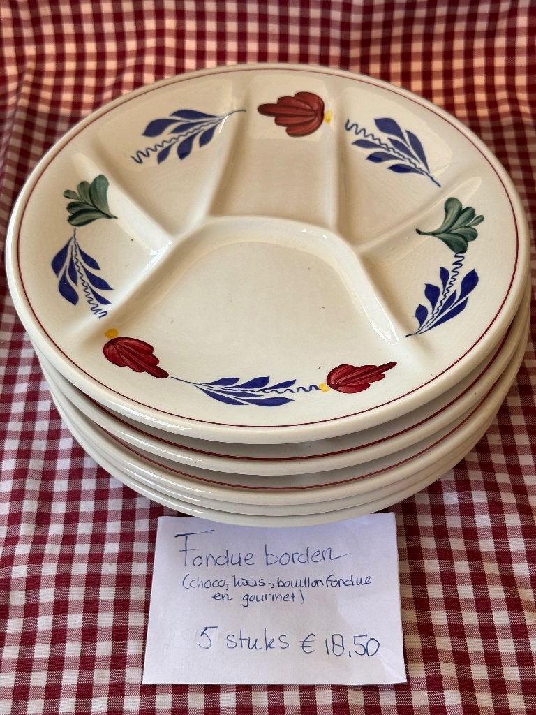 Boerenbont servies, Gebruikt, Ophalen of Verzenden, Royal Boch, Aardewerk