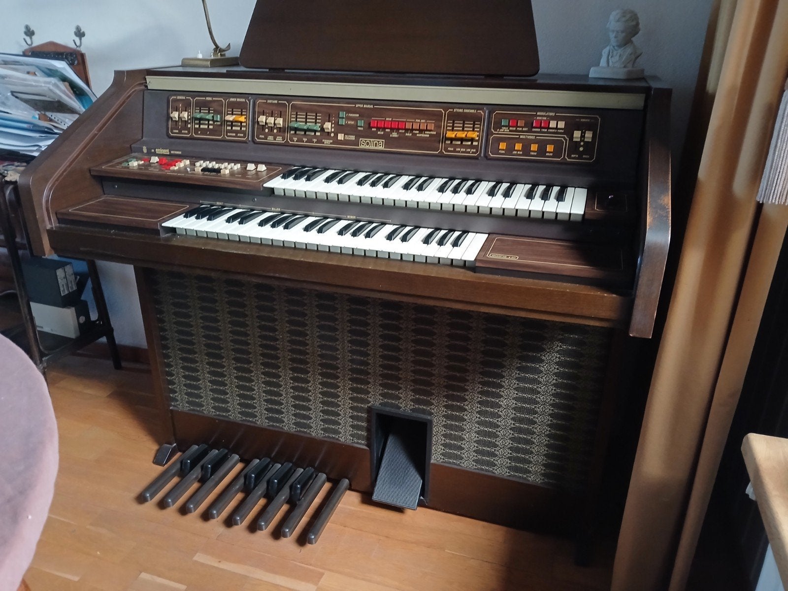 Eminent Solina B-417 Orgel - Vintage Elektronisch Orgel, Muziek en Instrumenten, Ophalen of Verzenden