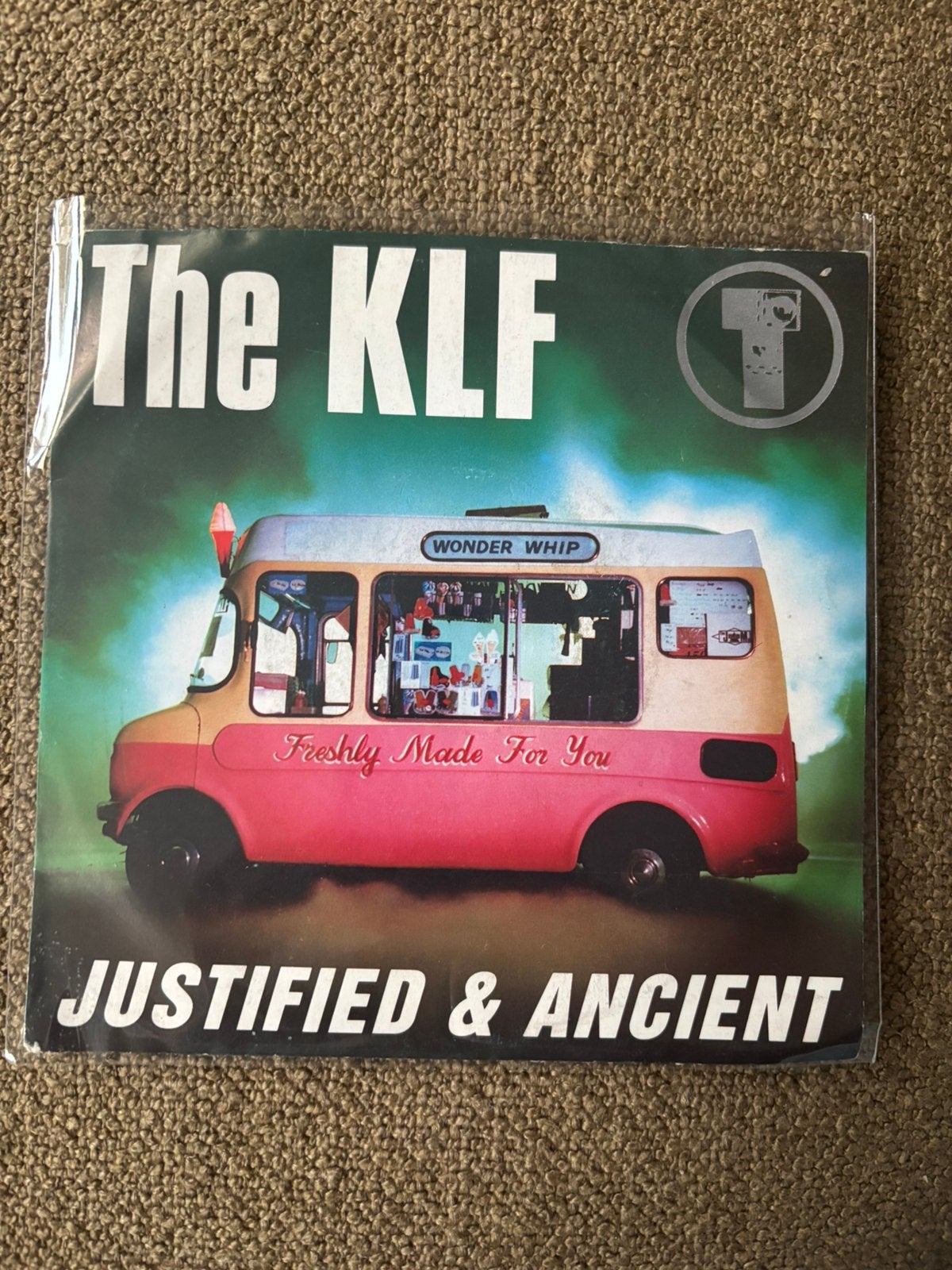 The KLF - Justfied and Ancient, Cd's en Dvd's, Ophalen of Verzenden, Gebruikt, 7 inch, Pop