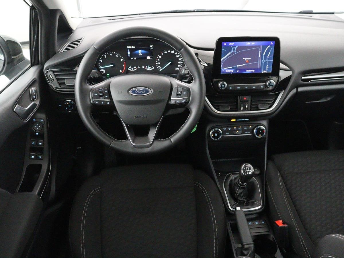 Ford Fiesta 1.0 EcoBoost Hybrid Titanium | Cruise control |, Auto's, Gebruikt, Euro 6, Origineel Nederlands, Bedrijf