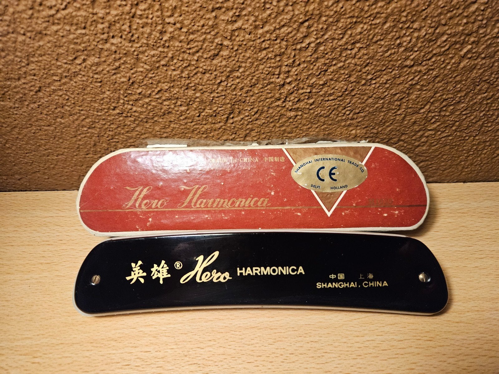 Hero mondharmonica met originele verpakking, Muziek en Instrumenten, Ophalen of Verzenden, Zo goed als nieuw, C-mondharmonica